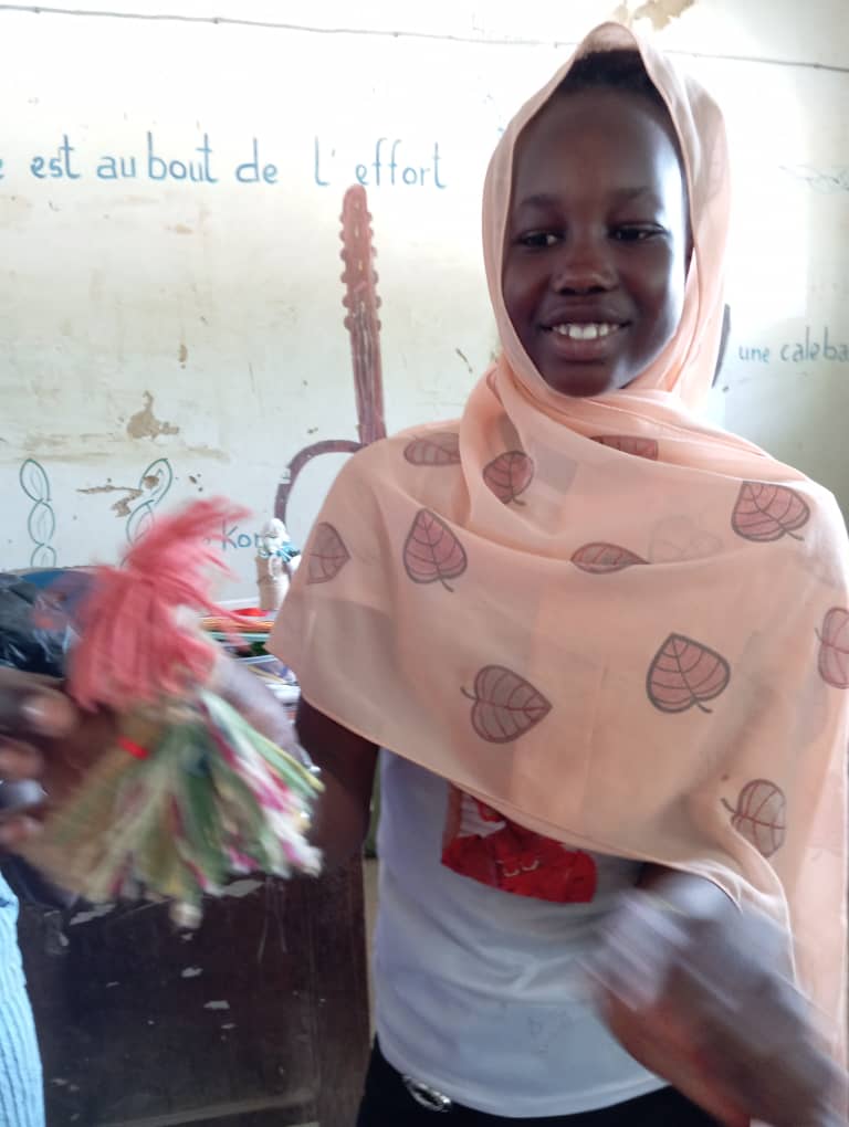 Ambiance de création - Poupées Guerrières de Lumière